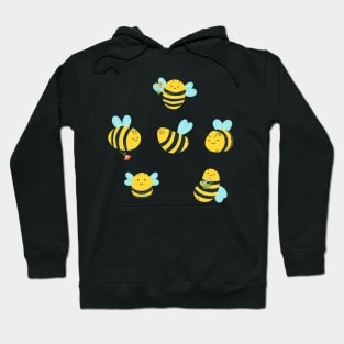 Cute Bees Hoodie